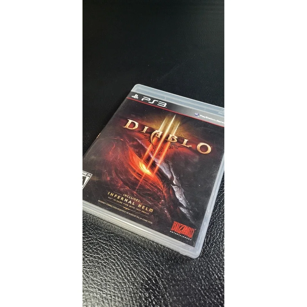 Diablo 3 PS3 PlayStation 3 - Incert, Very Clean, Tested & Working!